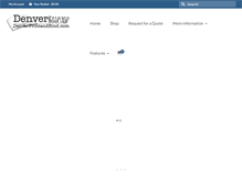 Tablet Screenshot of denverprintandbind.com